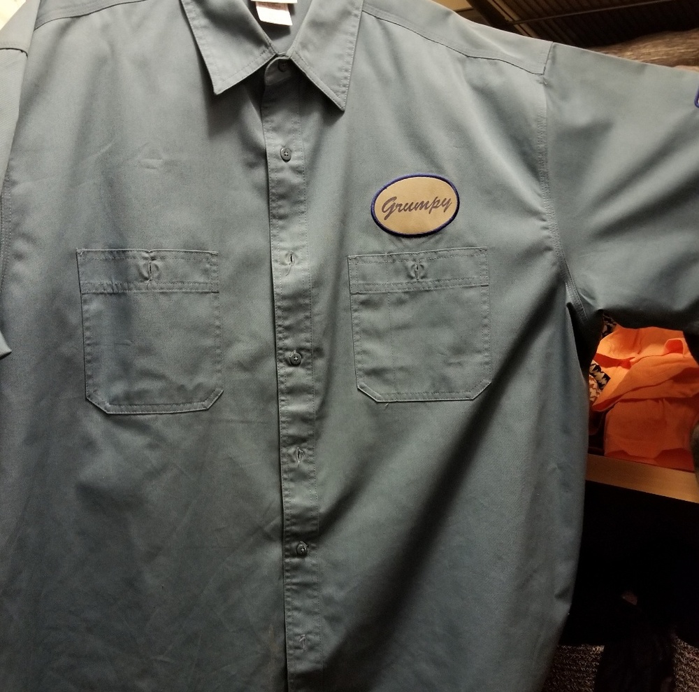 Disney Grumpy Gas Patch Shirt